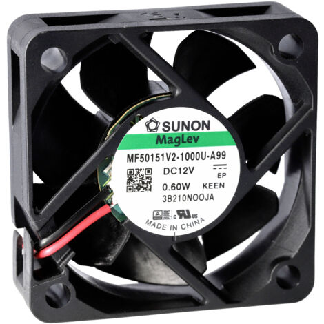 Sunon MF50151V1-1000U-A99 Axiallüfter 12 V/DC 22.08 m³/h (L x B x H) 15 x 50 x 50 mm