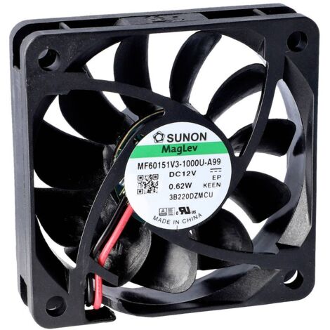 Sunon MF60151V3-1000U-A99 Ventilateur axial 12 V/DC 29.89 m³/h (L x l x H) 15 x 60 x 60 mm R081612