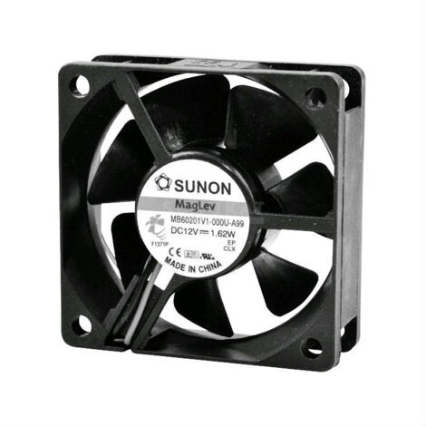 Sunon MF60201V21000UA99 Ventilateur axial 12 V/DC 32.27 m³/h (L x l x H) 60 x 60 x 20 mm