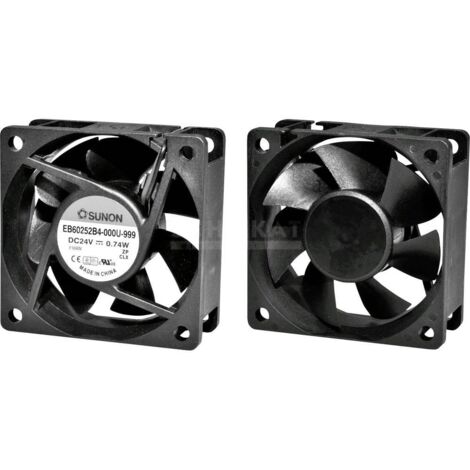 Sunon MF60251VX1000UA99 Ventilateur axial 12 V/DC 45.86 m³/h (L x l x H) 60 x 60 x 25 mm Y340092