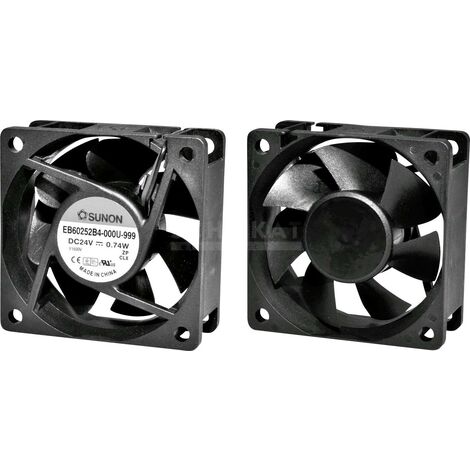 Sunon MF60252V11000UA99 Ventilateur axial 24 V/DC 39.91 m³/h (L x l x H) 60 x 60 x 25 mm Y367762