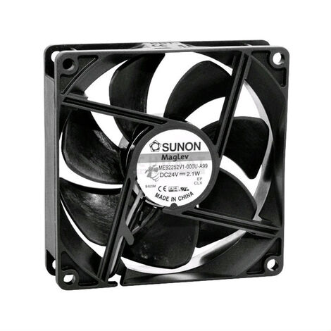 Sunon MF92252V11000UA99 Axiallüfter 24 V/DC 87.47 m³/h (L x B x H) 92 x 92 x 25 mm
