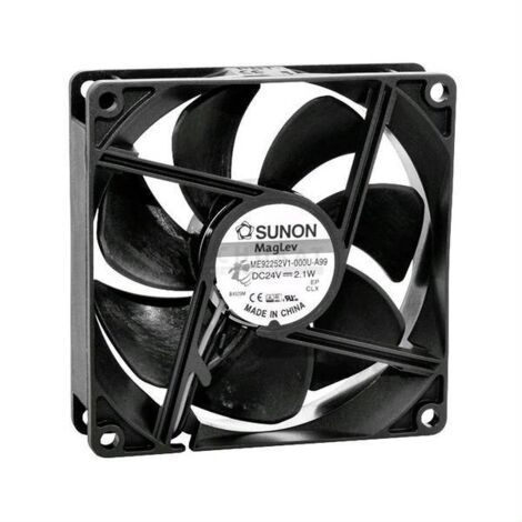 Sunon MF92252V11000UA99 Ventola assiale 24 V/DC 87.47 m³/h (L x L x A) 92 x 92 x 25 mm