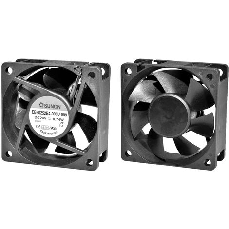 Sunon SUNON DC-Axiallüfter Serie MB/EB/EE 60x60x25mm Axiallüfter 12 V 39.9 m³/h (L x B x H) 60 x 60