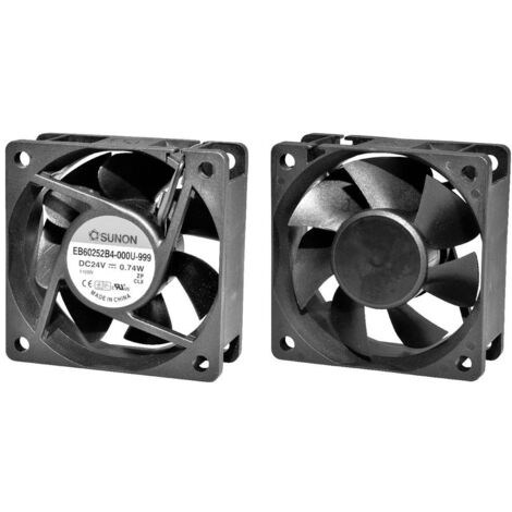 Sunon SUNON DC-Axiallüfter Serie MB/EB/EE 60x60x25mm Ventilateur axial 12 V 39.9 m³/h (L x l x H) 60