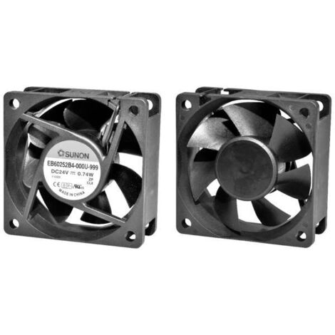 Sunon SUNON DC-Axiallüfter Serie MB/EB/EE 60x60x25mm Ventola assiale 12 V 39.9 m³/h (L x L x A) 60 x 60 x 25 mm