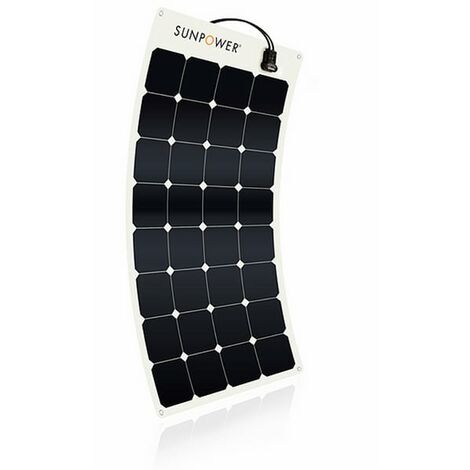 SunPower - Panneau solaire flexible Sunpower 110W Monocristallin