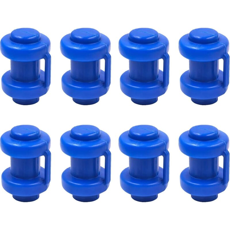 Sunshine smile Capuchons De Pôle De Trampoline,Capuchons de poteaux pour poteaux de Filet de Trampoline, Casquettes de Trampoline,Filet de Sécurité