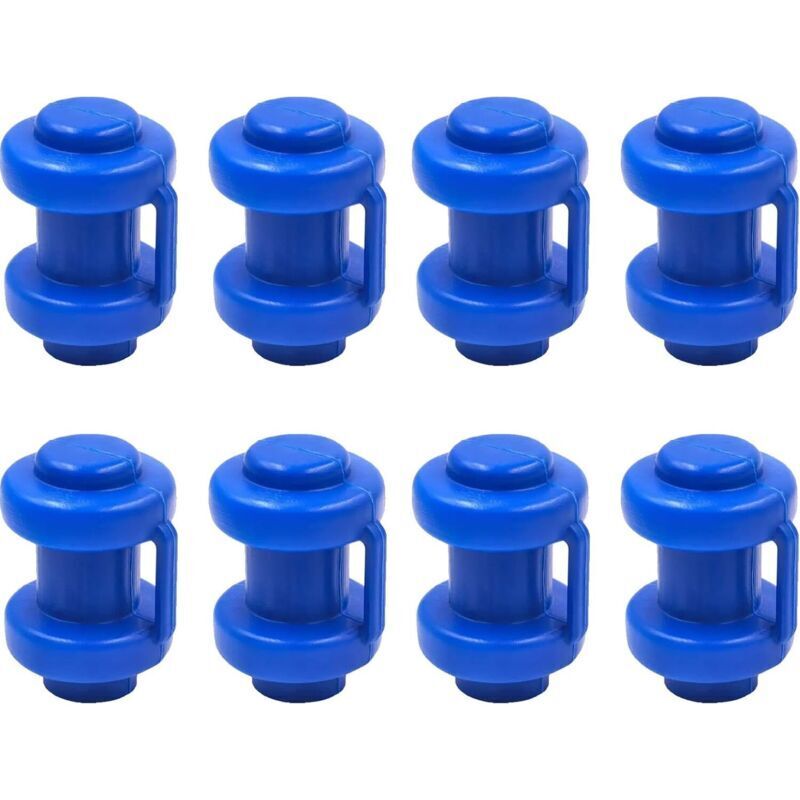 Sunshine smile Capuchons De Pôle De Trampoline,Capuchons de poteaux pour poteaux de Filet de Trampoline, Casquettes de Trampoline,Filet de Sécurité