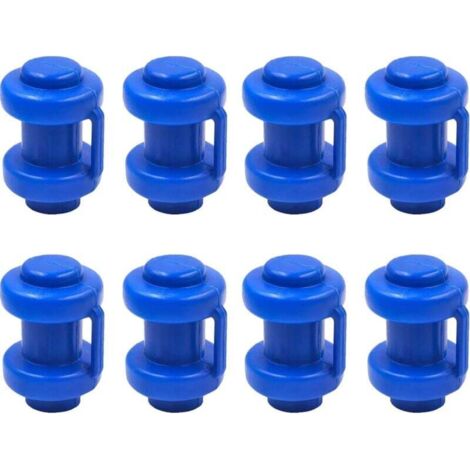 Sunshine smile Capuchons De Pôle De Trampoline,Capuchons de poteaux pour poteaux de Filet de Trampoline, Casquettes de Trampoline,Filet de Sécurité Pièce de Rechange, Casquette de pôle
