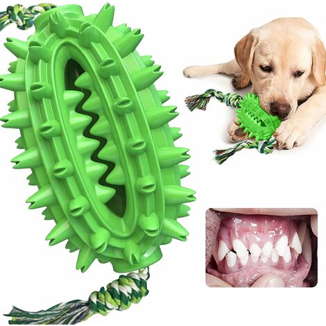 Pelota de goma chirriante para perros pequeños, juguete masticable para  cachorros, 6cm de diámetro, 1 unidad