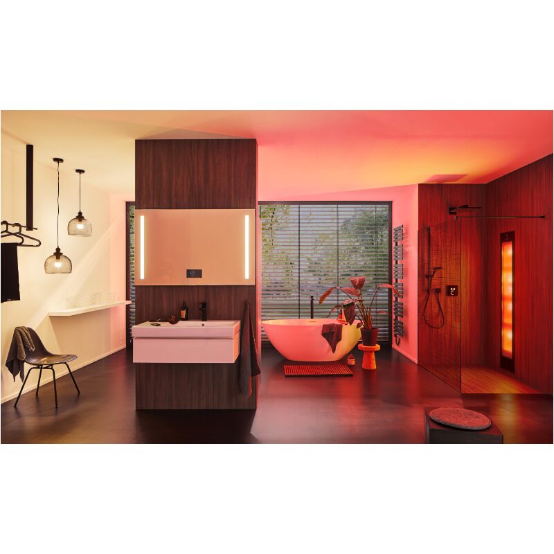 Deluxe White, Black oder Grey UV Licht und Infrarotlicht grau Sunshower  - Onlineshop ManoMano