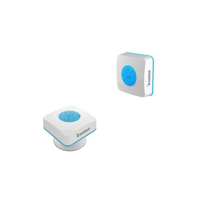 

Altavoz Bluetooth SPBTSHOWER 500 mAh 3W Blanco Azul - Sunstech