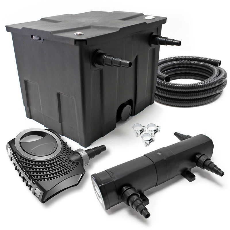 

SunSun CBF-350 CUV-236 36W SET NEO8000 Bomba Manguera Set de filtro para estanque