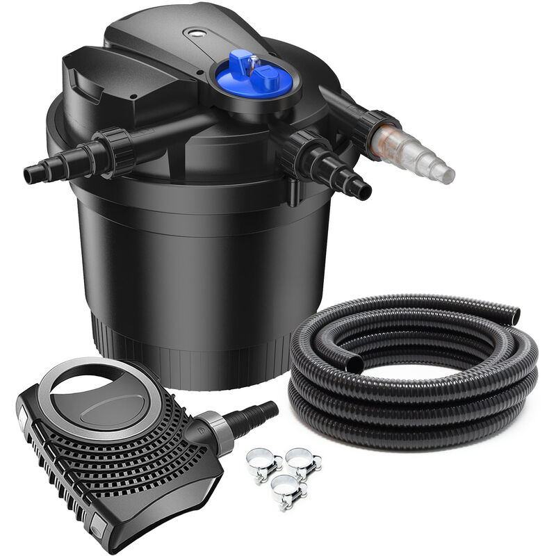 

SunSun CPA-5000 SET 8000l 11W UVC NEO8000 Bomba Manguera Set de filtro para estanque