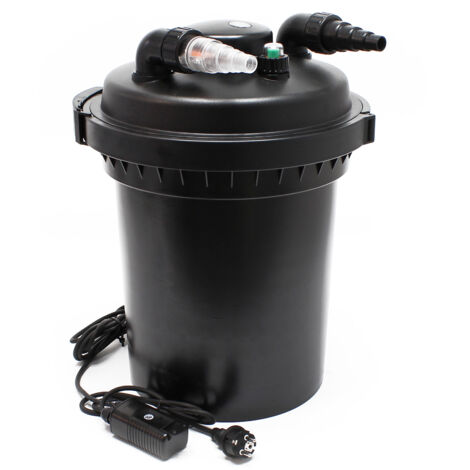 SunSun CPF-380 Filtro a pressione con UVC 11 W e chiarificatore per laghetti fino a 12.000l d’acqua