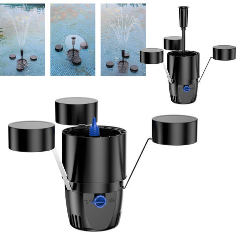 SunSun CSP-250 Pond Float Skimmer Fountain con bomba 2500l/h