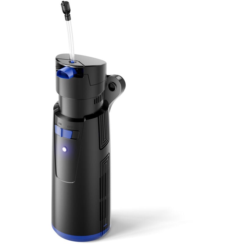 Sunsun - CUP-809 Pompe d'aquarium 4 en 1, pour aquariums à 750 l, 700 l/h 20 w avec Stérilisateur uvc 9 w et Matériau filtre, Étang , Aquariophilie