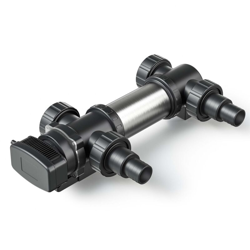 

CUV-724 clarificador agua estanque acero inoxidable filtro luz UV 24W aclarador agua jardín - Sunsun