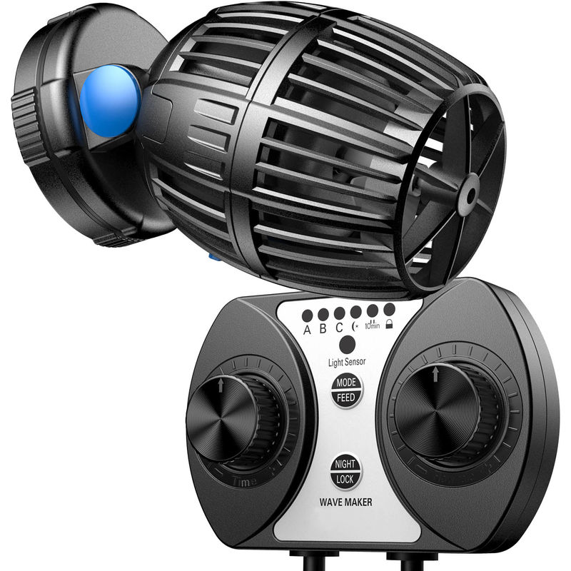 

CW-140 Bomba de circulación para acuarios Generador de olas 1200-15000l/h 40W Controlador - Sunsun