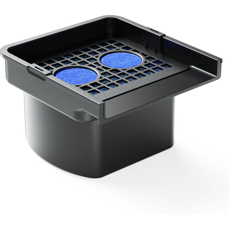 Sunsun – Filtre cascade 14000 l/h – Largeur d'écoulement 400 mm – Filtration mécanique et biologique – Écologique pour bassin et étang - CWF-400