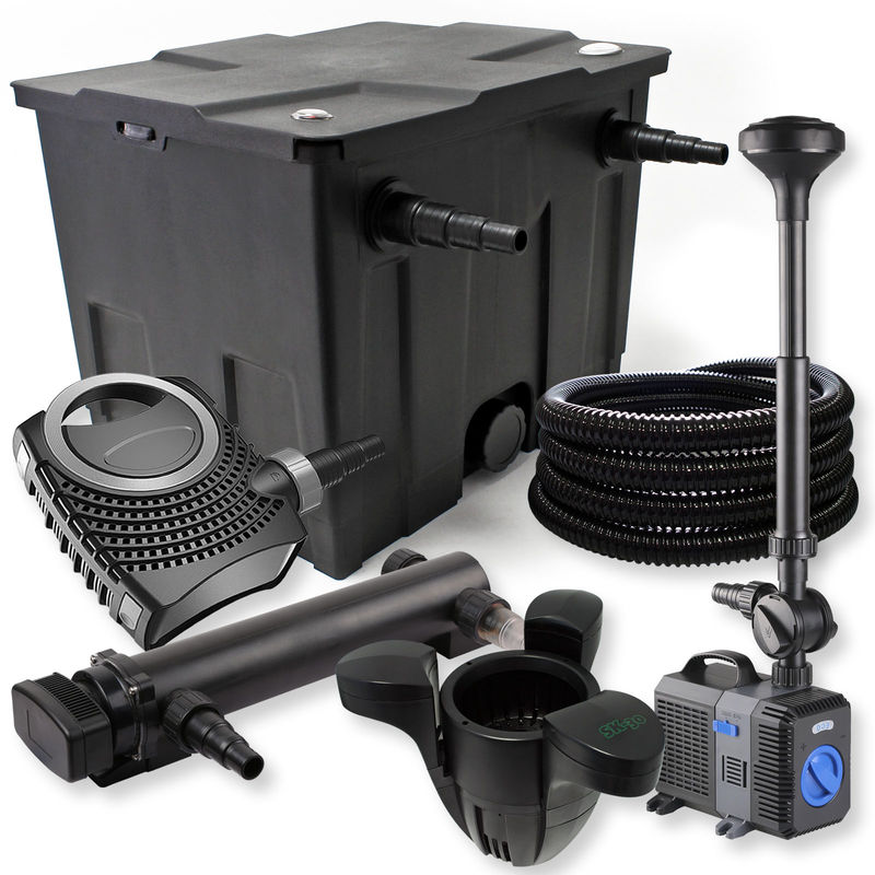 

SunSun estanques 12000L 24W UV Clarificador para estanques Bomba Tubo Fuente skimmer jardin