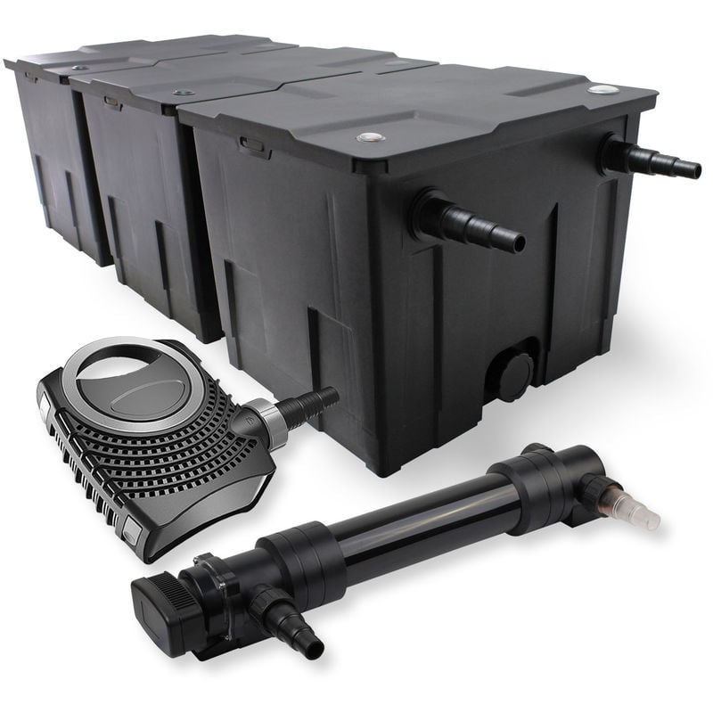 

SunSun estanques 90000l 36W UVC 6 Clarificador para estanques neo10000 Eco 80W Bomba Jardin