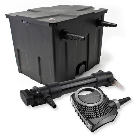 SunSun Filtro set estanque 12000l 36W UVC Clarificador NEO10000 80W Bomba jardin