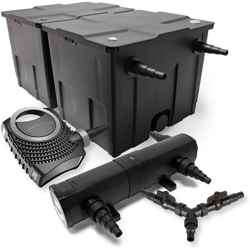 

Wiltec - SUNSUN filtros 60000l Estanque 18W Clarificador neo10000 80W Bomba jardin
