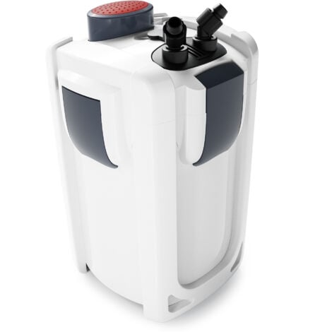 SunSun HW-703B Filtre extérieur pour aquarium, débit 1400 l/h, 9 W UVC et 3 Étapes de filtration, Matériaux et Pompe, Filtre externe