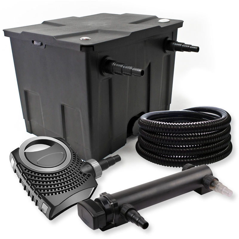 

SunSun Juego para estanques 12000L 24W UVC depuratore para estanques neo7000 Bomba Tubo jardin