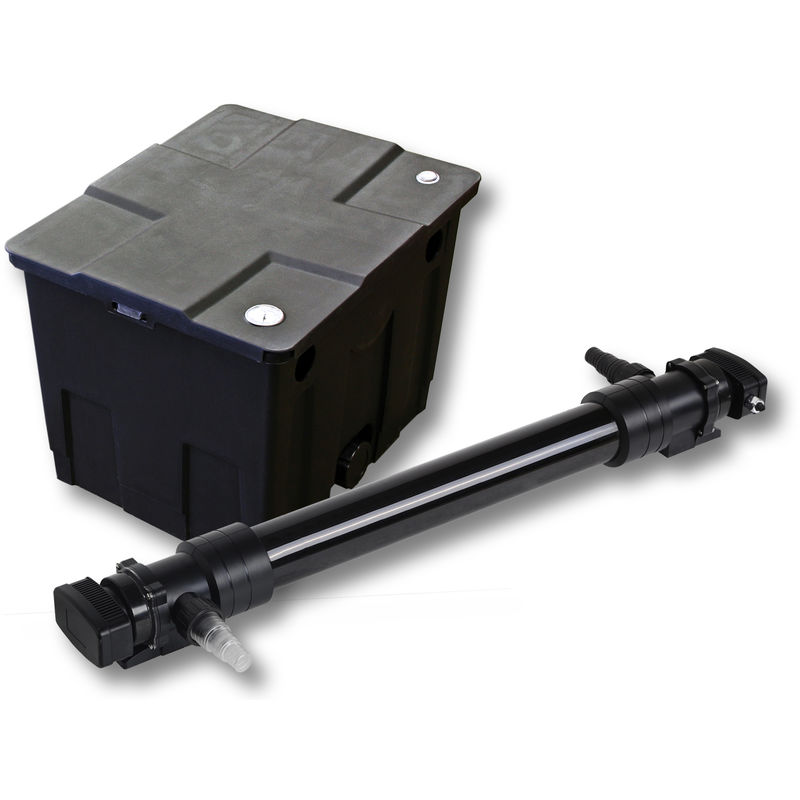 

SunSun Kit de filtración de estanque 12000L 72W UVC 6. Clarificador jardin