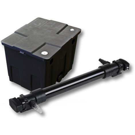 SunSun Kit de filtración de estanque 12000L 72W UVC 6. Clarificador jardin