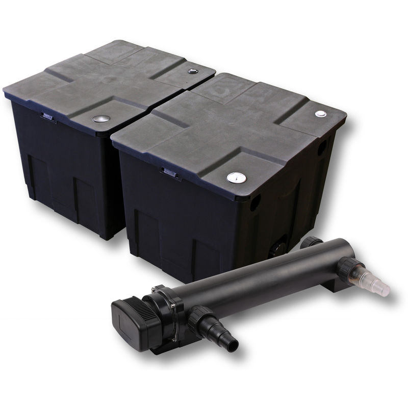 

Wiltec - SunSun Kit de filtración de estanque 60000l 36 W UVC 3. Clarificador jardin