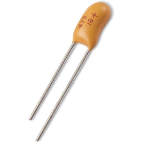SUNTAN Condensateur au tantale 0,68µF, 35V, radiale, RM 2,54, TS19001VR68MSA0A0R