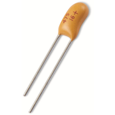 SUNTAN Tantal-Elko 1µF, 35V, radial, RM 2.54, TS19001V010MSB0A0R