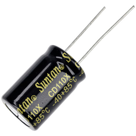 Suntan TS13DE1V222MSB0C0R Elektrolyt-Kondensator   7.5 mm 2200 µF 35 V 20 % (L x B) 25 mm x 16 mm 1