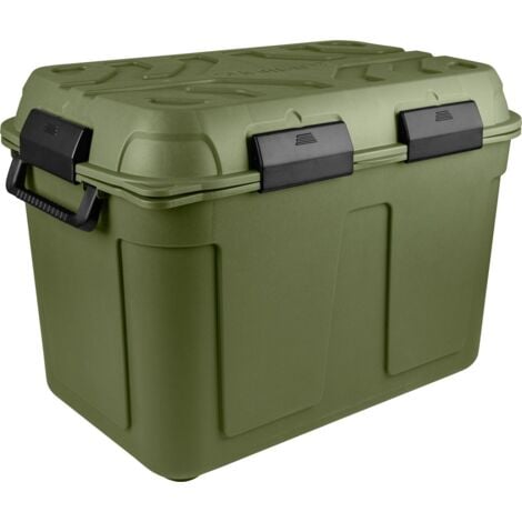 Sunware Aufbewahrungsbox Q-Line 160 L OUTDOOR grün/anthrazit Aufbewahrungsbox