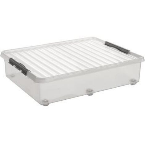 Sunware Aufbewahrungsbox Q-line H6163102 60l Rollen tr