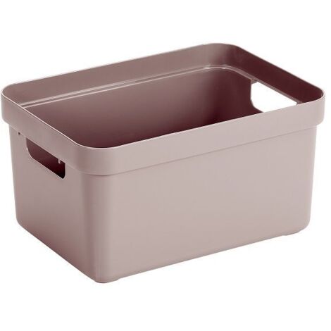Sunware Aufbewahrungsbox Sigma Home 13 L rosa Boxen, Körbchen & Kisten