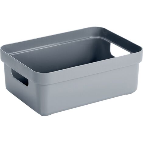Sunware Aufbewahrungsbox Sigma Home 9 L blaugrau Aufbewahrungsbox