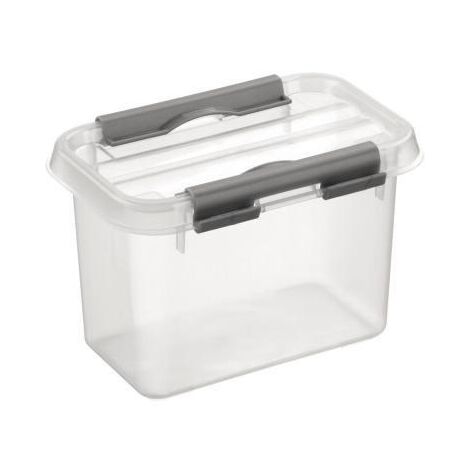 SUNWARE Aufbewahrungsbox Sunware the q-line 10 x 10,5 x 15 cm (B x H x T) 0,8l Kunststoff transparent