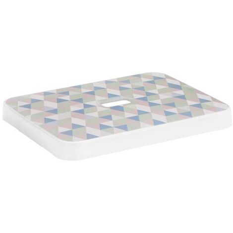 Sunware Deckel für Aufbewahrungsbox Sigma Home 24+32 L Dekor Triangel Boxen, Körbchen & Kisten