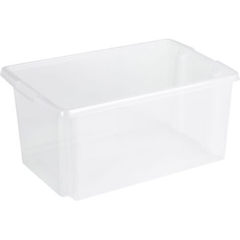 Sunware Drehstapel-Box Nesta 51 L transparent 59,5 x 39,5 x 28 cm Boxen