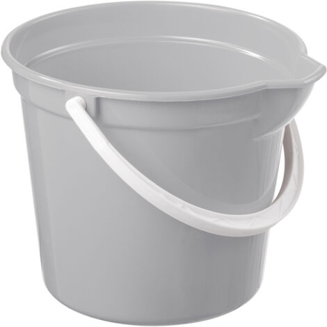 Sunware Eimer Basic 7,5 L silber Eimer