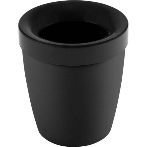 Sunware Tiglo Tischabfalleimer 1,5 L schwarz 14 x 14 x 22 cm Tischabfalleimer