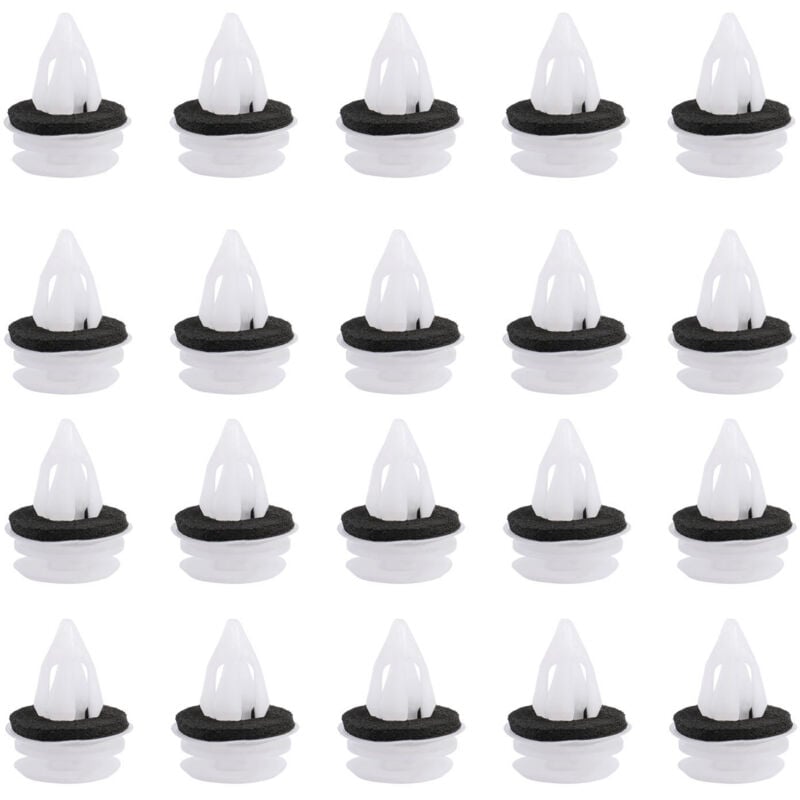 Image of SUNXURY 20 Stücke Auto Vorne Hinten Tür Panel Trim Clips Fastener Retainer Rivet Kit Für BMW Mini