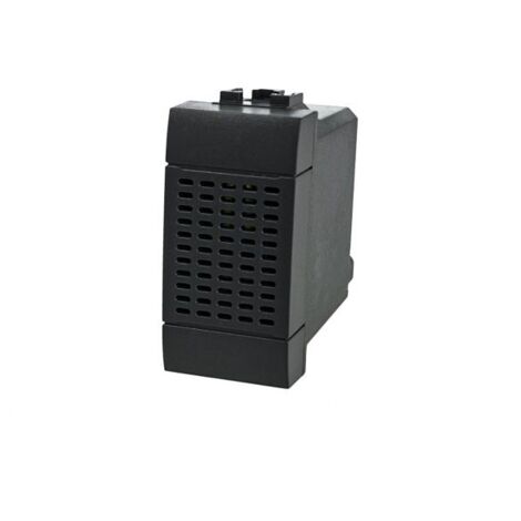 Suoneria A Bronzo 6A 220V Nero Compatibile Bticino Living SD81008-1