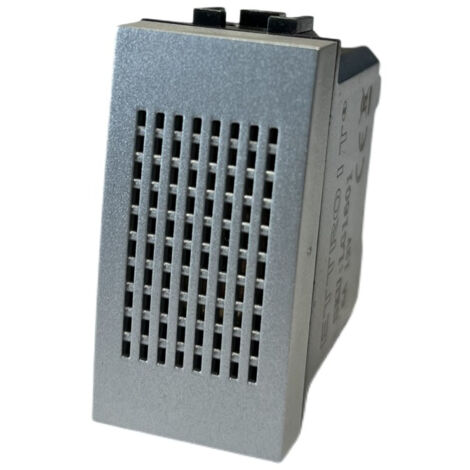 Suoneria Bronzo 12V 6A Colore Grigio Compatibile Con Bticino Living NT4351/12