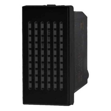Suoneria bronzo 6A 230V compatibile Bticino Axolute colore nero Ettroit AN1601